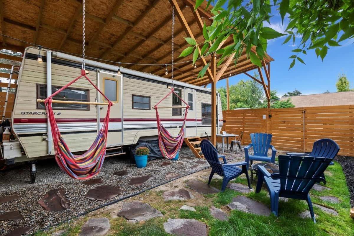 #Stayinmydistrict Twin Falls Backyard Glamper ภายนอก รูปภาพ